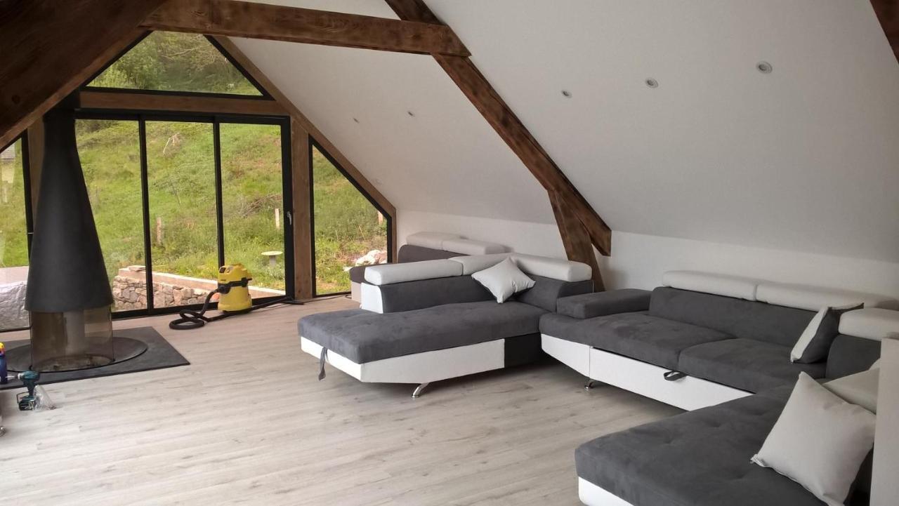 Vila Superbe Grange Renovee Grust Exteriér fotografie